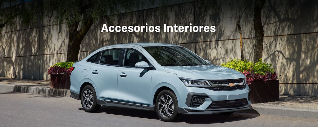 Conoce los accesorios internos para protección y estética de tu nuevo auto tipo sedán originales de Chevrolet Aveo 2025