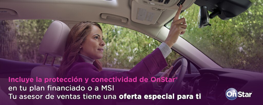 Con el hotspot de OnStar Wi-Fi 4g LTE integrado a tu vehículo, mantente conectado con el mundo, con una conexión a internet confiable y poderosa